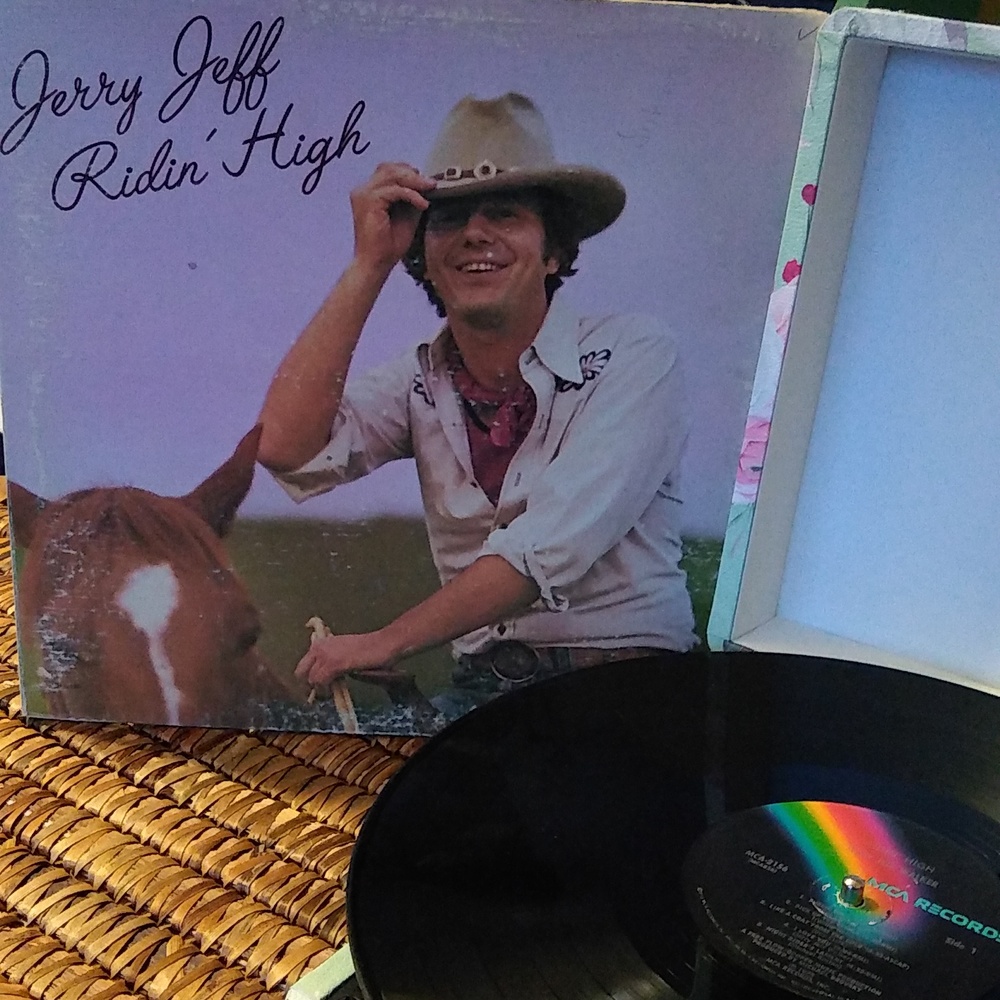 Vinyl record Jerry Jeff Ridin' High